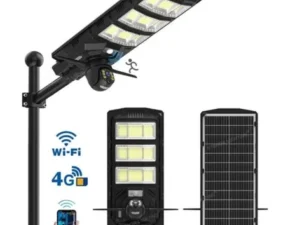 4G SOLAR PTZ 5MP CAMERA STREET LIGHT